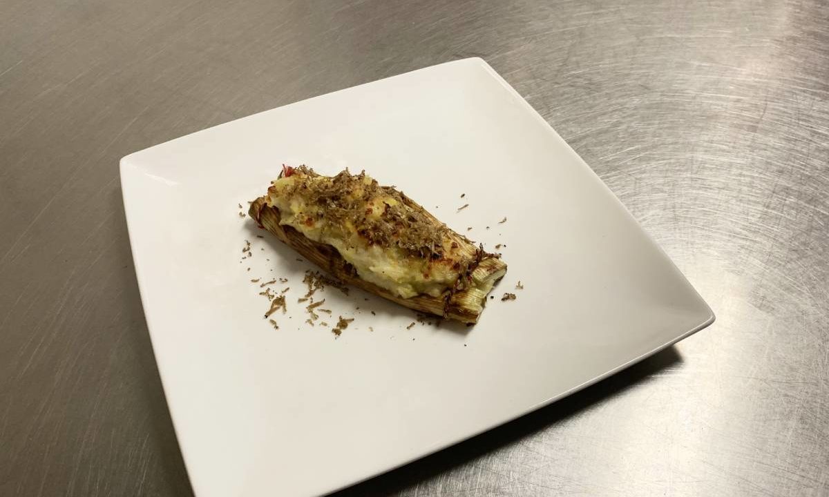 Gevulde prei met truffel
